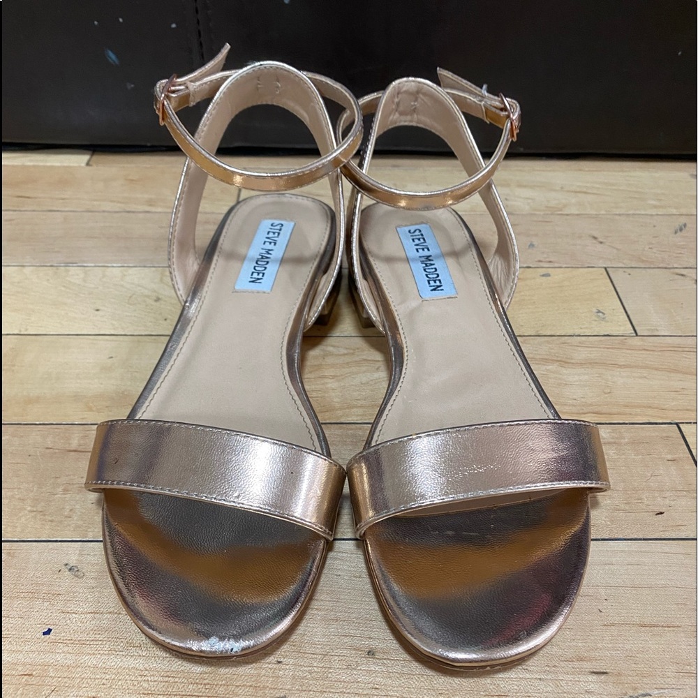 Steve Madden Rose Gold Flats